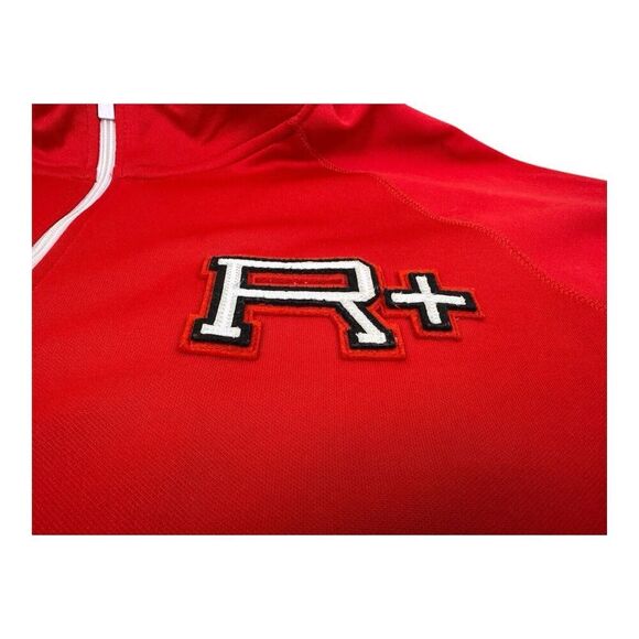 Rocawear R+ logo zipper up track jacket Red men's 3XL Big & Tall Embroidered - Picture 12 of 13